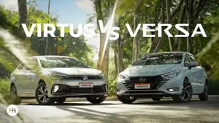 Por R$ 130 mil, QUAL SEDÃ COMPRAR? Comparativo: Nissan Versa  🥊 Volkswagen Virtus