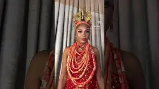 Edo traditional wedding #viral #fashion #youtubeshorts #edo #edowedding