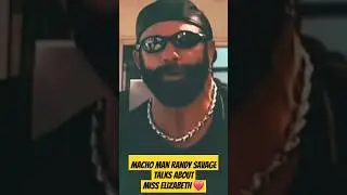 MACHO MAN RANDY SAVAGE TALKS MISS ELIZABETH IN RARE INTERVIEW ❤️ #wrestling #wrestlingnews #machoman