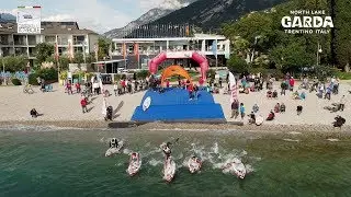 Garda Trentino SUP Longa Marathon Cup 2017 Beach Race Highlights