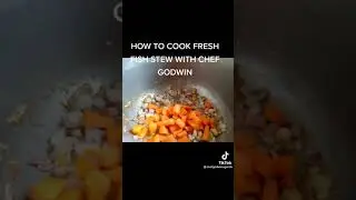 HOW TO COOK FISH STEW 🐟 so tasty by chef Godwin