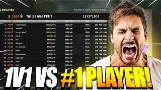 1v1 AGAINST THE #1 RANKED PLAYER in BLACK OPS COLD WAR (HE RAGE QUITS) COD BOCW