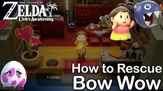 How to Save Bow Wow and Side Quests | Zelda: Link's Awakening - Let's Play Episode 2