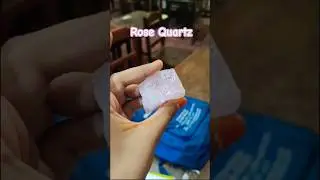 Pink Rose Quartz #crystals #nature #gemstone