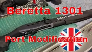 Loading Port Modification Beretta 1301 Comp Shotgun. Must have for A Race Ready Competition Shotgun.