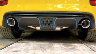 Abarth 595 Stock vs Ulter exhaust