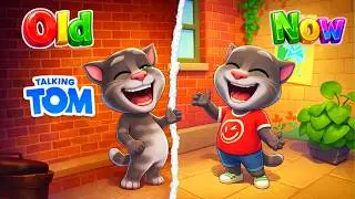 Talking Tom Cat Old vs Talking Tom Cat Now | Talking Tom Cat 2016 vs Talking Tom Cat 2025 🧀🧀🧀