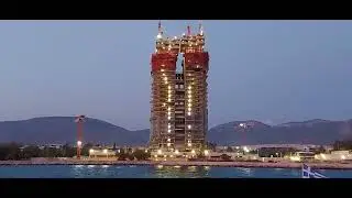 Agio Kosma Marina in Athens, Greece 🇬🇷 massive construction 