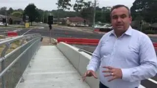 Jai Rowell MP - Wollondilly - Willow Bridge almost completed
