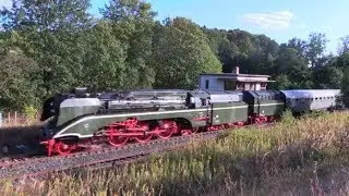 Der Abschied von 18 201 - Machs gut!  Letzter Tag unter Dampf durch Thüringen