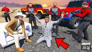 Franklin Trapped By Duggan Mafia Boss in GTA 5 | SHINCHAN and C...