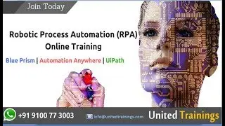 RPA Blue prism ONLINE Training || RPA Online Training