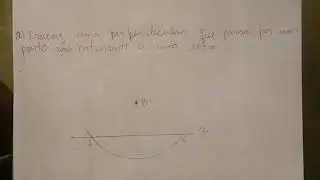 Professor Gilson   Aula 2   Matem&aacute;tica   tra&ccedil;ar retas perpendiculares   Desenho Geom&eacute;trico   6ano
