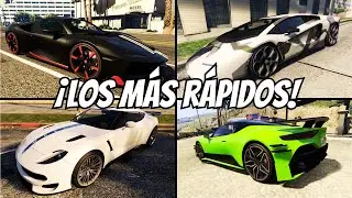 Los 10 Coches mas RÁPIDOS en GTA 5 Online *ACTUALIZADO*