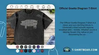 Official Goetta Diagram T-Shirt