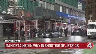 Person taken into custody in Buffalo in shooting of Jets CB