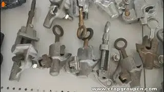 Multiple types hot line clamp for Aluminum, ACSR, and armor rod covered aluminum or ACSR conductor
