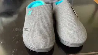 RockDove Men's Original Two-Tone Memory Foam Slipper | Unboxing