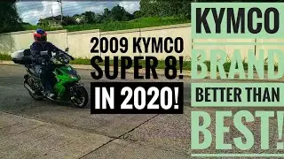 KYMCO SUPER 8 : MOTO | ENGINE WASH : WALK-AROUND + MONTAGE : IN AND OUT : 4K
