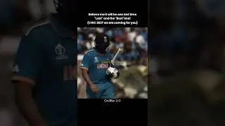 One last time!#cricket #cwc2027 #viratkohli #rohitsharma