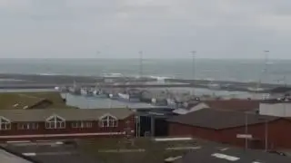 Hanstholm im Sturm.... Zumindest ordentlich Wind(8)