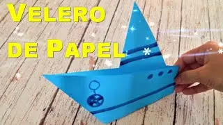 ORIGAMI BARCO DE PAPEL (VELERO) | MININITOS