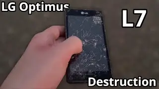 LG Optimus L7 Drop Test and Destruction