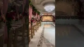 AMAZING WEDDING DESIGN - PAKISTANI SHAADI RECEPTION DESIGN STAGE LOS ANGELES
