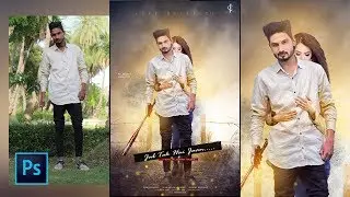 Action Movie Poster - Awesome Manipulation - Timelapse Photoshop CC - CS6 Tutorial 2018