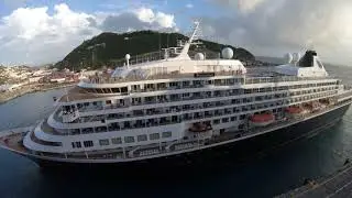 Cruise Ship Horn Battle Celebrity Summit vs Prinsendam
