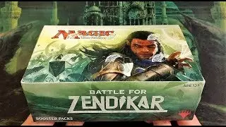 BATTLE FOR ZENDIKAR Booster Box | Won the Lottery!