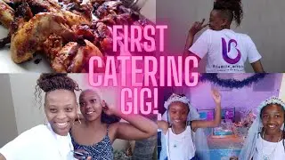 My FIRST CATERING GIG!!! | South African Youtuber