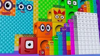 EPIC Numberblocks NEW Puzzle Step Squad 500 500,000 500,000,000 MILLION Numberblocks Number Patterns