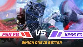 Давайте установим и сравним Xess FG с игровым FSR FG в God Of War Ragnarok