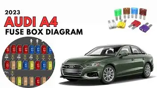 2023 Audi A4 Fuse Box diagram and location User Guide