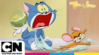 VERY SMELLY, STINKY Fruit and More Adventures | Tom & Jerry MARATHON Playlist | Cartoon Network UK