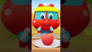 🍎 Learn RED with Apple Marshmallows! 🍭 #gogodinobabyland #cute #colors #toys #red #apple