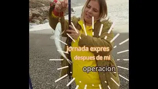 (Surfcasting)✔🎣 jornada corta despues de mi OperacioN !!!!