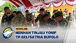 Menhan Tinjau Yonif TP 821/Satria Bupolo di Maluku [Newsline]