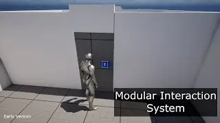 Unreal Engine 5 &ndash; Modular Interaction System with Pickups & Doors (Early Version)