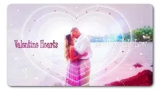 Valentine Hearts | Parallax Slideshow - After Effects Template