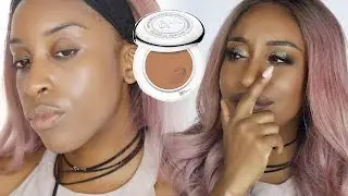 IT Cosmetics Solid Serum Foundation Review + Demo | Jackie Aina