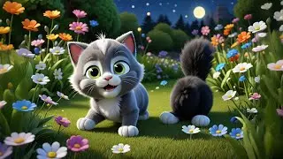 Five Curious Kittens Chase the Moon | Fun Kids Song | Nursery Rhymes and Baby Songs