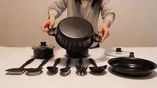Herzberg 13-Piece Non-Stick Cookware Set