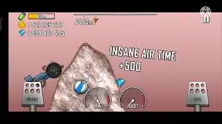 Hill Climb Racing : Garage Race Car & Mars 10119 m ( Epic Fail 🤔🤔 )