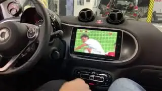 Mercedes Smart - монитор + мультимедиа + камера