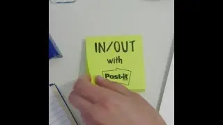 Post-it&reg; Brand In and Out Lists - Science