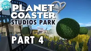 Planet Coaster Studios Pack DLC / Studio Park Build Part 4: Hollywood Tour - Dark Ride Complete