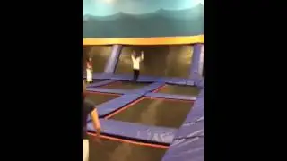 Backflip off Wall at Trampoline Park