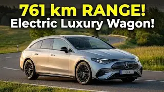 Электромобиль Mercedes-CLA Shooting Brake EV 2026 года &ndash; запас хода 761 км и сверхбыстрая зарядка...
